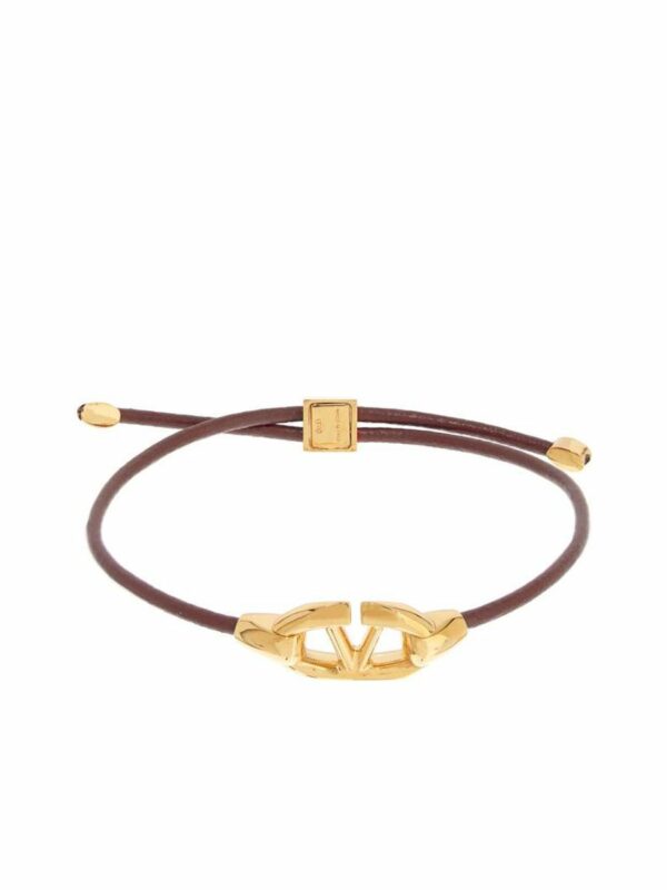 Leather Vlogo Bracelet The Bold Edition 0