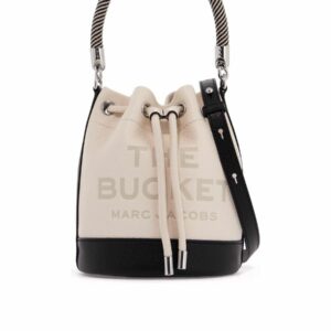 The Colorblock Leather Bucket Bag 0