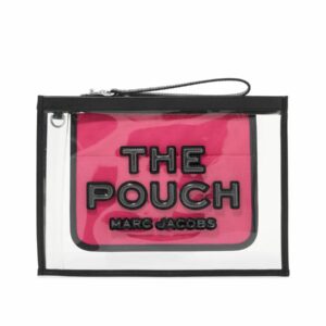 Transparent Pouch With Zipper And Embossed Logo 0