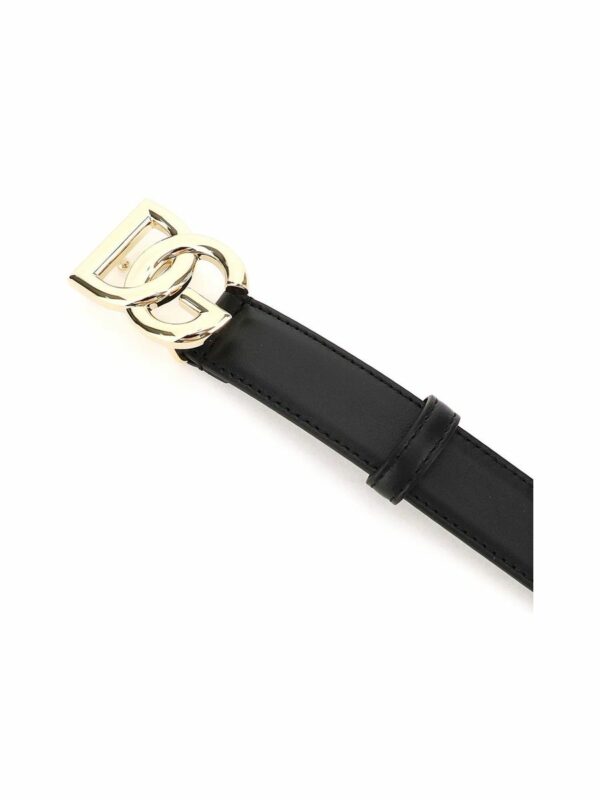 Smooth Leather Logo Belt 2