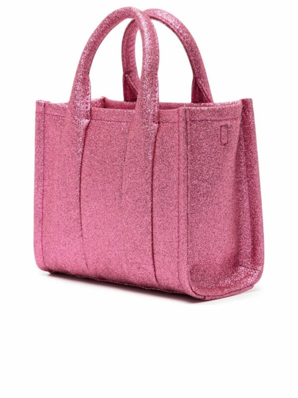 Glitter Detailing Logo Patch Shopper Bag 2