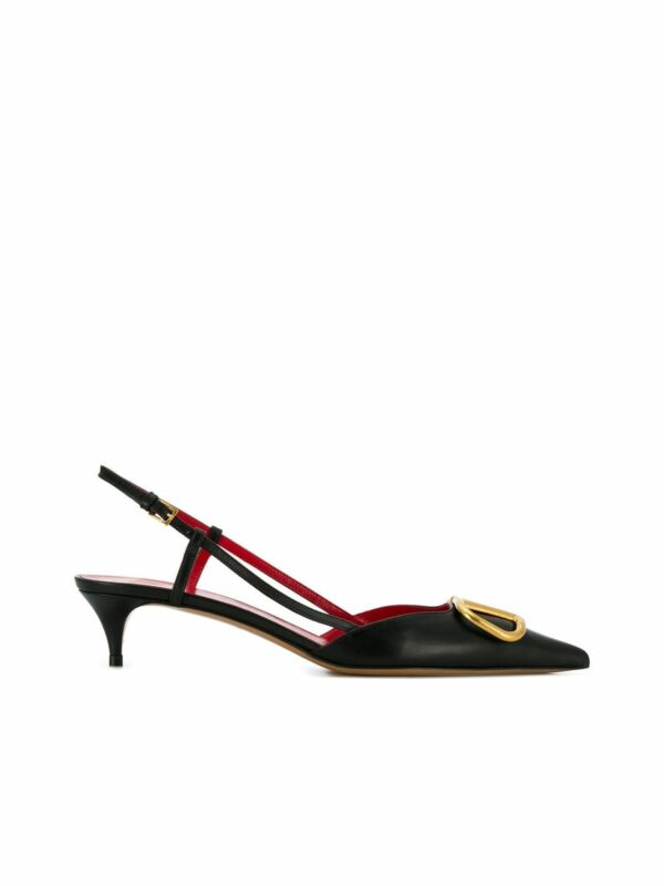 Vlogoplaque Slingback Pumps 0