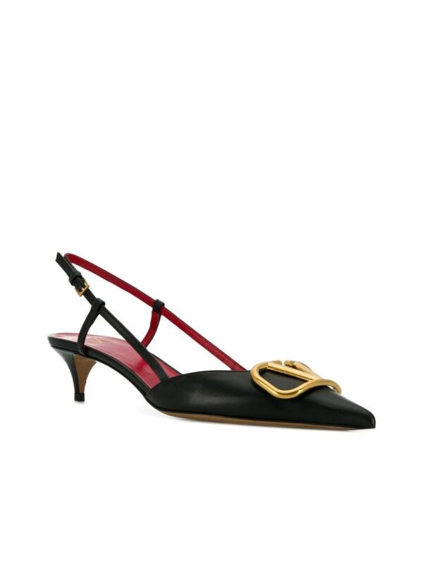 Vlogoplaque Slingback Pumps 1