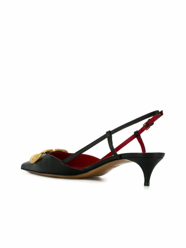 Vlogoplaque Slingback Pumps 2