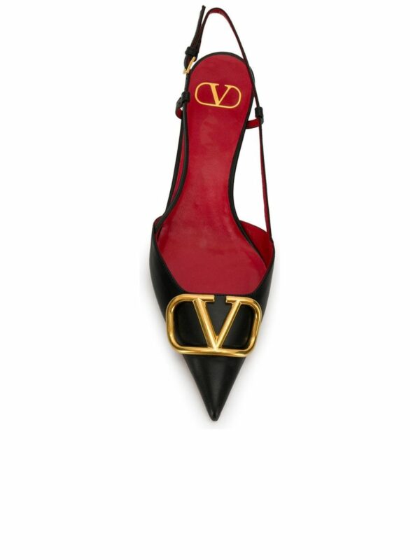 Vlogoplaque Slingback Pumps 3