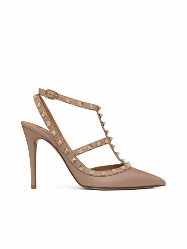 Rockstud Ankle Strap Pump 0