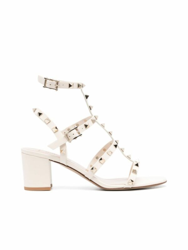 Rockstud Ankle Strap Sandals 0