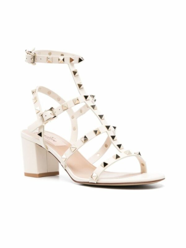 Rockstud Ankle Strap Sandals 1