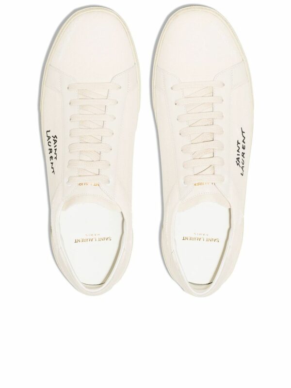 Laceup Cotton Sneakers 3