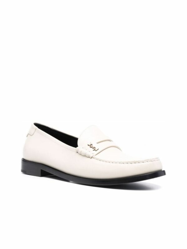 Logoplaque Leather Loafers 3