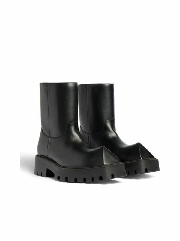 Square Toe Slipon Boots 2