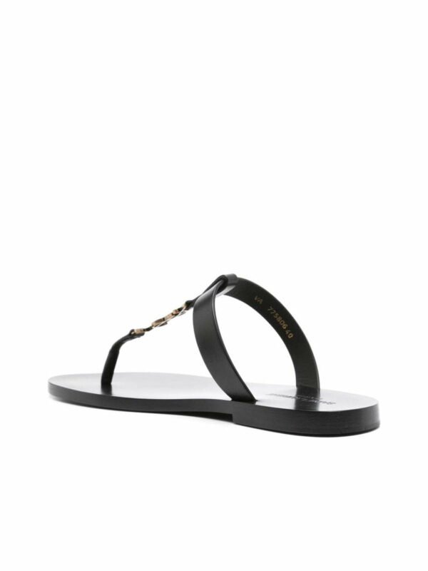 Cassandre Logo Plaque Sandals 2