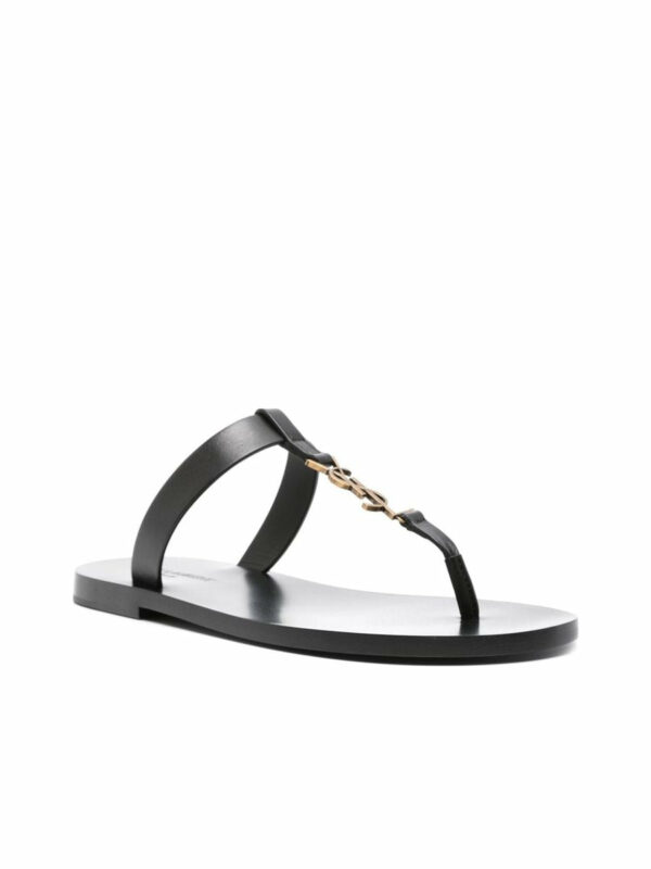 Cassandre Logo Plaque Sandals 3