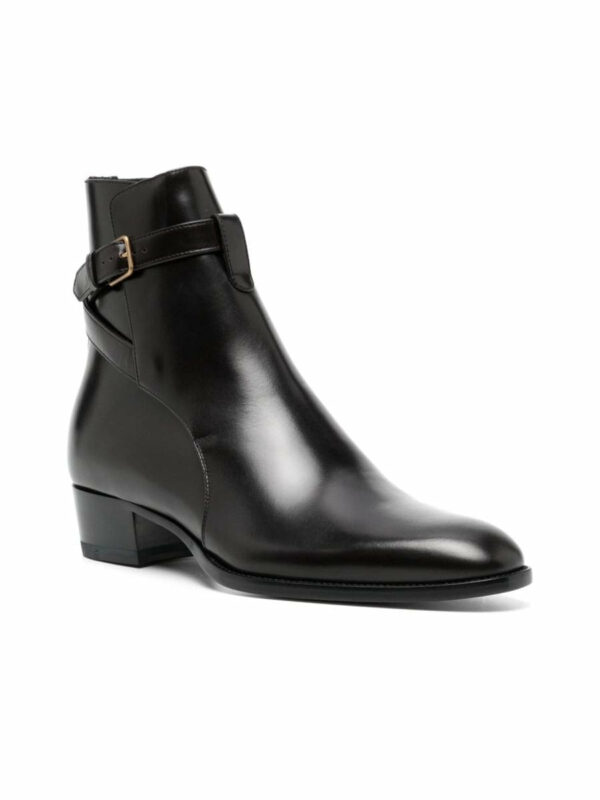 Smooth Grain Ankle Boots 3