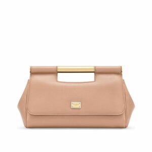 Single Metallic Top Handle Clutch 0