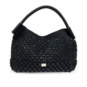 Interwoven Top Handle Handbag 0