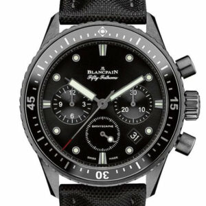 Blancpain Fifty Fathoms Bathyscaphe Ss Chronogragh 5200-0130-B52A Black Watch