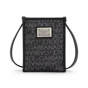 Jacquard Logo Shopper Bag 0