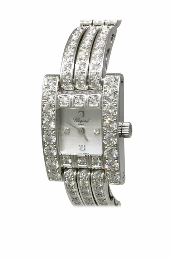 Chopard H Watch Diamond Ladies 106966-1001