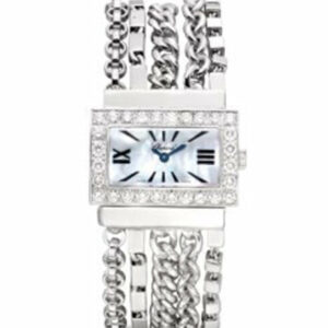 Chopard Diamond White Mother Of Pearl Dial Ladies Watch 109044-1001