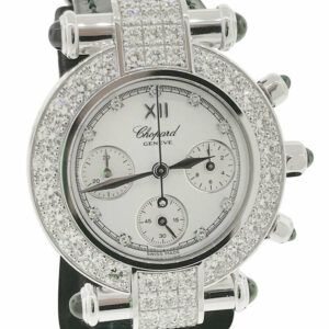 Chopard Imperiale White Gold & Diamond Chronograph Ladies Watch 383168-1025