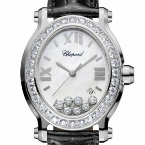 Chopard Happy Sport Oval Quartz Ladies Watch 278546-3002