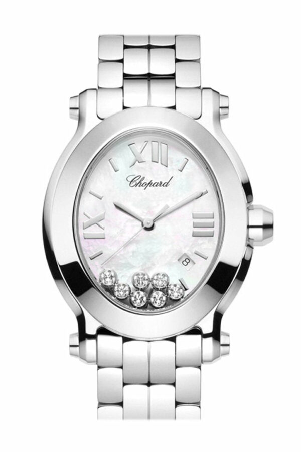 Chopard Happy Sport Oval Quartz Ladies Watch 278546-3003