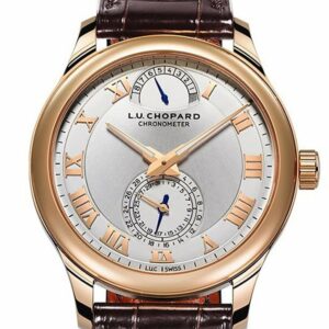 Chopard L.u.c. Quattro Mk. Ii 43Mm 18K Rose Gold Gold Mens Watch 161926-5001 Silver / None