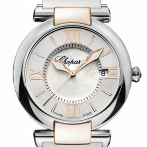 Chopard Imperiale 36Mm 18K Rose Gold Stainless Steel And Amethyst Watch 388532-6002 Pearl / None