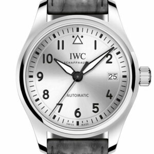 Iwc Pilot Silver Dial Automatic 36Mm Mens Watch Iw324007