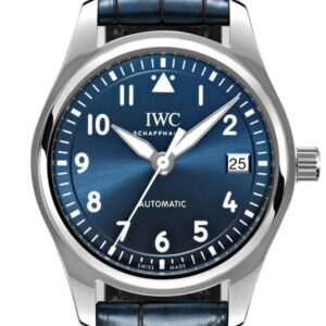 Iwc Pilots Blue Dial Automatic 36Mm Watch Iw324008