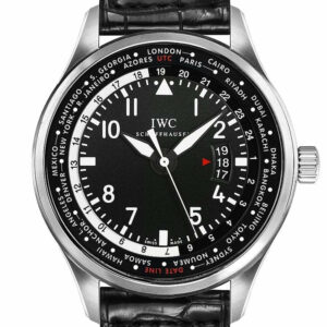 Iwc Pilots Worldtimer Automatic 45Mm Mens Watch Iw326201 Black