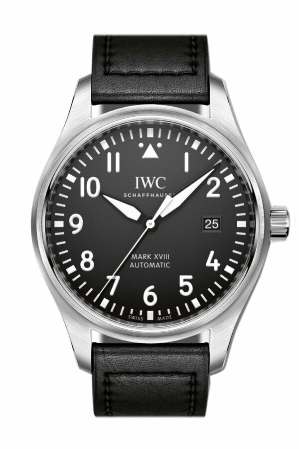 Iwc Pilots Mark Xviii Automatic Black Dial 40Mm Mens Watch Iw327001