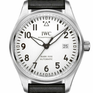 Iwc Pilots Mark Xviii Automatic Silver Dial 40Mm Mens Watch Iw327002