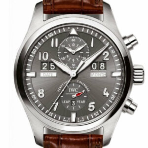 Iwc Pilot Spitfire Perpetual Calendar Automatic 46Mm Mens Watch Iw379107 Slate