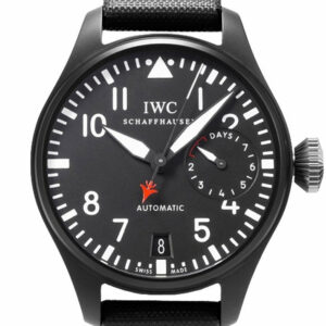 Iwc Big Pilot Top Gun Black Dial Automatic Power Reserve 48Mm Mens Watch Iw501901