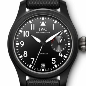 Iwc Big Pilot Top Gun Automatic Black Dial 46Mm Mens Watch Iw502001