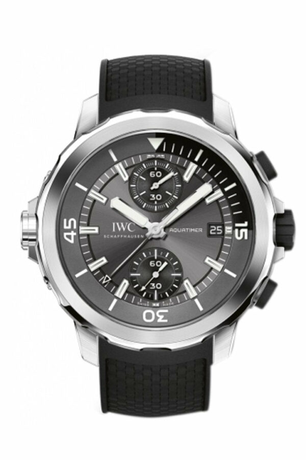 Iwc Aquatimer Grey Dial Automatic Mens Chronograph Watch Iw379506 / None