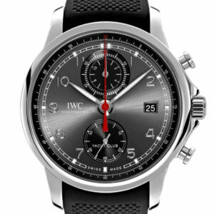 Iwc Portugieser Yacht Club Automatic Anthracite Dial Black Rubber 43.5Mm Mens Watch Iw390503