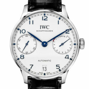 Iwc Portugieser Automatic Silver Dial 42Mm Mens Watch Iw500705