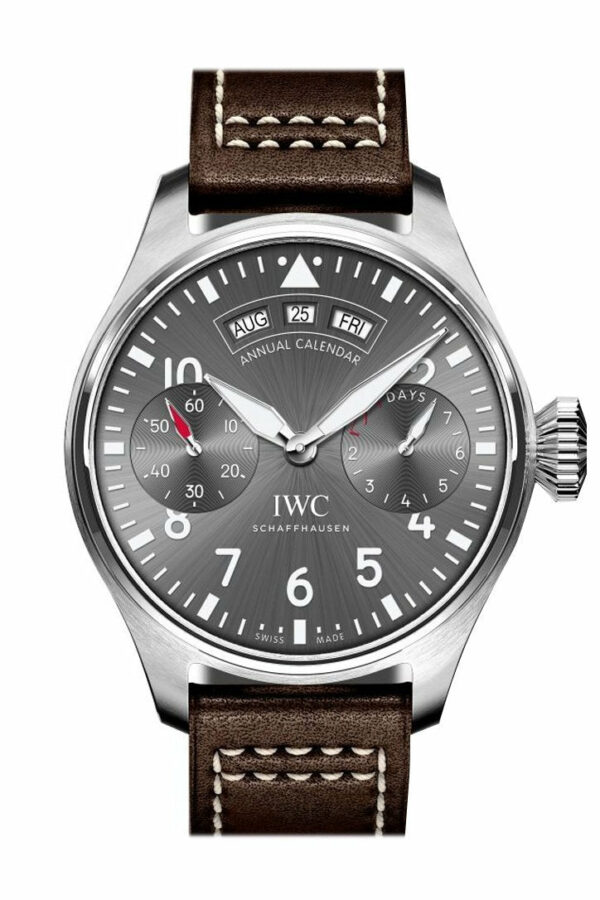 Iwc Big Pilots Annual Calendar Spitfire Automatic Grey Dial 42Mm Mens Watch Iw502702