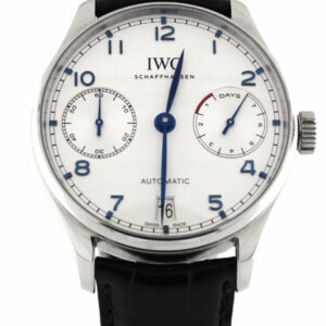 Iwc Portugieser Automatic Silver Dial Mens Watch Iw500705