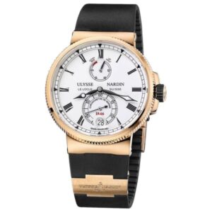 Ulysse Nardin, Marine Chronometer Manufacture 43mm Steel And Titanium Watch, Ref. # 1183-126-7M/40