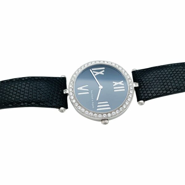 Montre Montre Van Cleef & Arpels "PA 49" en or blanc et diamants. 58 Facettes 30465