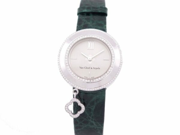 Montre Van Cleef & Arpels - Montre "Charms" Or Blanc DIamants 58 Facettes 244893