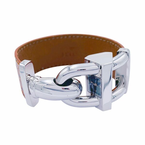 Montre Montre Van Cleef & Arpels, "Cadenas", acier, cuir. 58 Facettes 32361