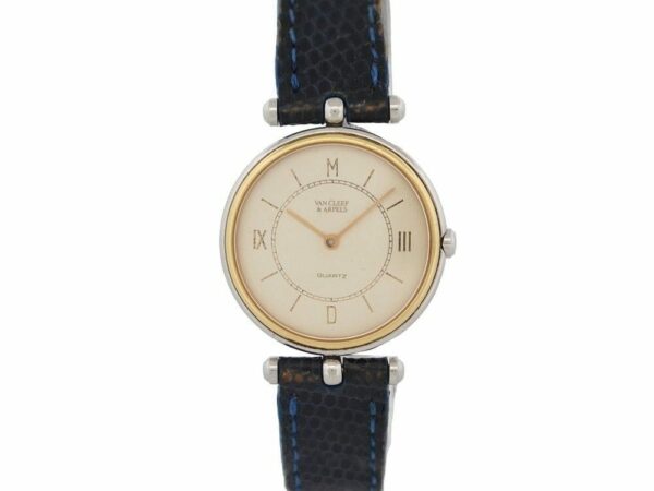 Montre vintage montre VAN CLEEF & ARPELS la collection 28mm quartz acier or 58 Facettes 257970