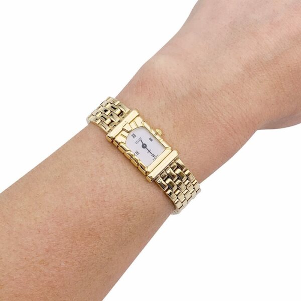 Montre Montre Van Cleef & Arpels, "Façade", or jaune. 58 Facettes 32621