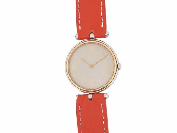 Montre vintage montre VAN CLEEF & ARPELS la collection 28mm acier or quartz 58 Facettes 256831