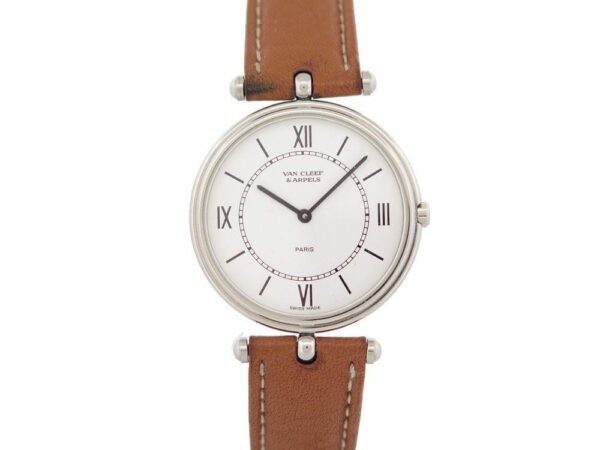 Montre vintage montre VAN CLEEF & ARPELS la collection quartz acier 58 Facettes 259695